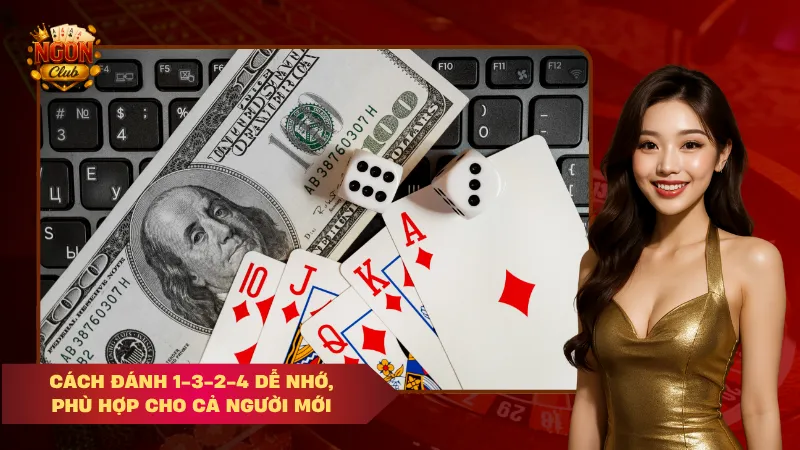 đánh theo chuỗi 1-3-2-4 tài xỉu